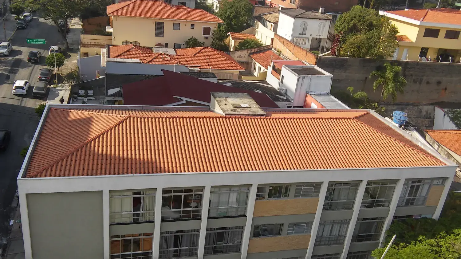 Telhado de prédio e condomínio executado pela Elite Telhados — foto 02