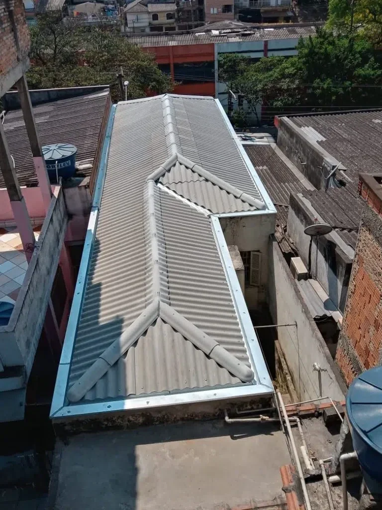 Depois da reforma de telhado Elite Telhados - obra 012
