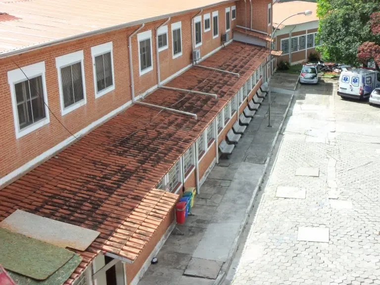 Antes da reforma de telhado Elite Telhados - obra 023
