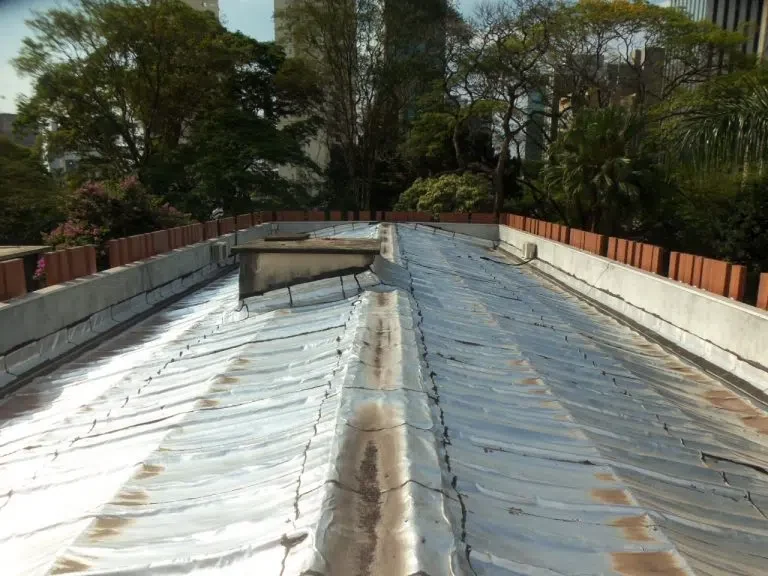 Antes da reforma de telhado Elite Telhados - obra 024